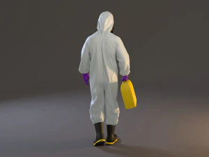 biyolojik tehlike kıyafeti erkek acc 2130 002 3D Model