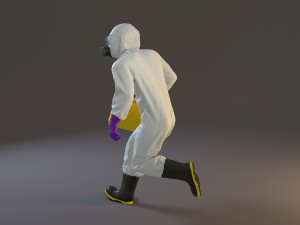 biohazard suit male acc 2130 004 Model 3D