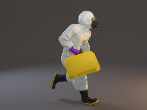 biohazard suit male acc 2130 004 Model 3D