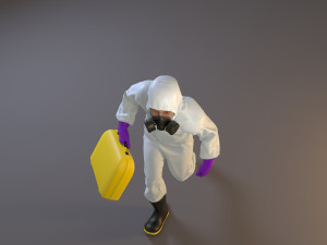 biohazard suit male acc 2130 004 Model 3D