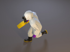biohazard suit male acc 2130 004 Model 3D