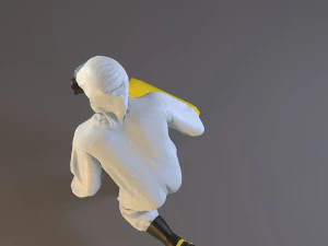 biohazard suit male acc 2130 004 3D Model