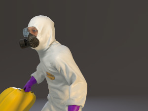 biohazard suit male acc 2130 004 Model 3D