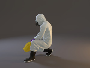 biohazard suit male acc 2130 006 Modelo 3D