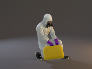 biohazard suit male acc 2130 006 Modelo 3D