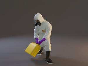 biohazard suit male acc 2130 006 Modelo 3D