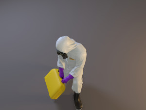 biohazard suit male acc 2130 006 Modelo 3D