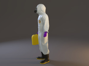 biohazard suit male acc 2130 008 3D 모델