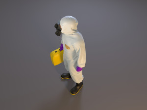 biohazard suit male acc 2130 008 3D 모델
