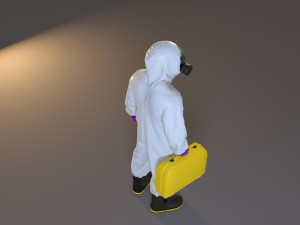 biohazard suit male acc 2130 008 3D 모델