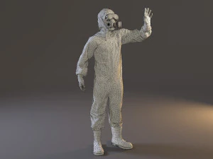 tuta per rischio biologico uomo acc 2130 009 Modello 3D