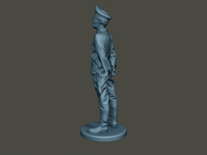 german officers ww2 g5 pack1 Model Cetak 3D