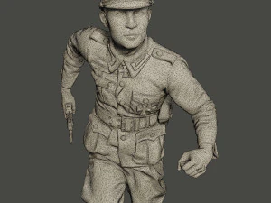 german officers ww2 g5 pack1 3D Print Model