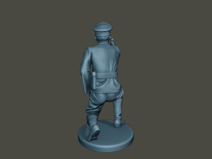 german officers ww2 g5 pack1 Model Cetak 3D
