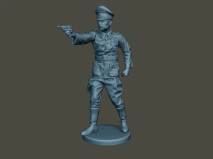 german officers ww2 g5 pack1 3D Print Model