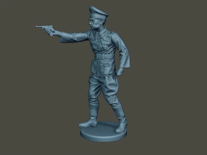 german officers ww2 g5 pack1 3D Print Model