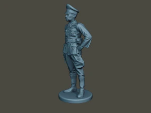 german officers ww2 g5 pack1 3D Print Model