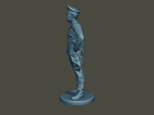 german officers ww2 g5 pack1 3D Print Model