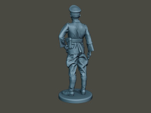 german officers ww2 g5 pack1 Model Cetak 3D