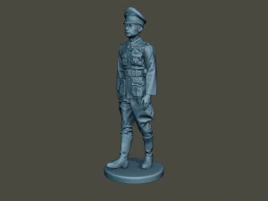 german officers ww2 g5 pack1 3D Print Model