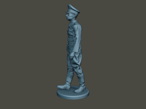 german officers ww2 g5 pack1 Model Cetak 3D