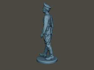 german officers ww2 g5 pack1 Model Cetak 3D