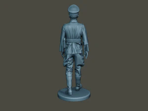 german officers ww2 g5 pack1 3D Print Model