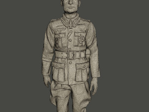 german officers ww2 g5 pack1 Model Cetak 3D