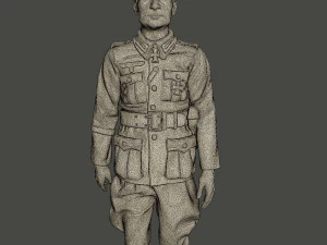 german officers ww2 g5 pack1 3D Print Model