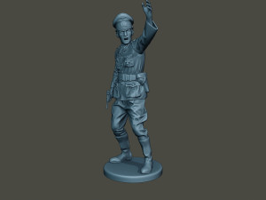 german officers ww2 g5 pack1 Model Cetak 3D