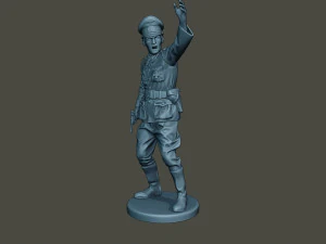 german officers ww2 g5 pack1 3D Print Model