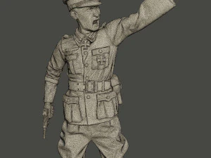 german officers ww2 g5 pack1 3D Print Model