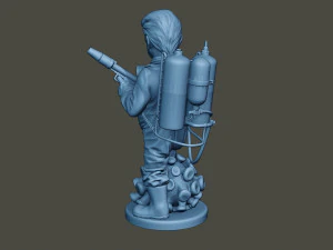 donald trump biohazard 3D Print Model