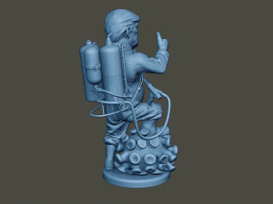 donald trump biohazard 3D Print Model