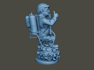 donald trump biohazard 3D Print Model
