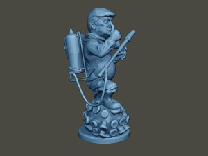 donald trump biohazard 3D Print Model