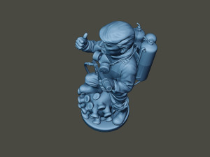 donald trump biohazard 3D Print Model