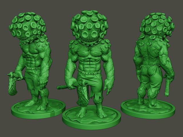 humanoid virus 0001 Modèles 3D en vedette .c4d .max .obj .3ds .fbx .stl .blend 