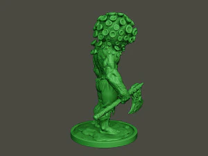 humanoid virus 0001 3D Print Model