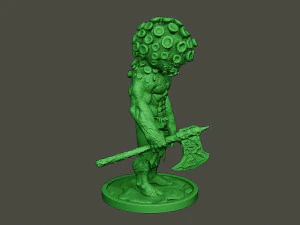 humanoid virus 0001 3D Print Model