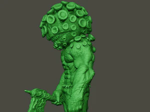 humanoid virus 0001 3D Print Model