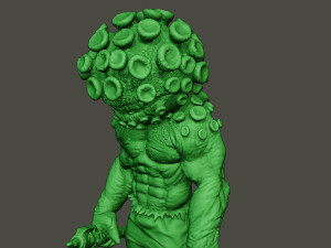 humanoid virus 0001 Modèles 3D en vedette