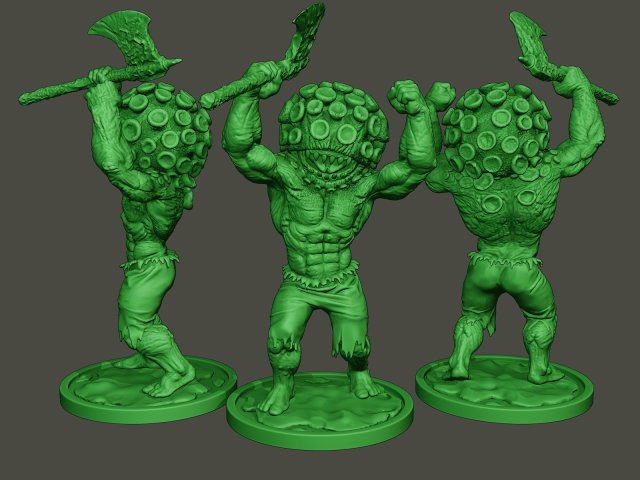 humanoid virus 0002 Modèles 3D en vedette .c4d .max .obj .3ds .fbx .stl .blend 