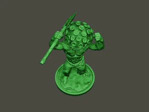 virus humano&iuml;de 0002 Modèles 3D en vedette