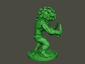 humanoid virus 0003 3D Print Model