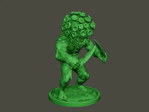 humanoid virus 0003 3D Print Model