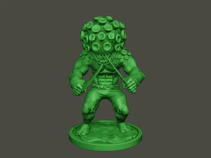 humanoid virus 0003 3D Print Model