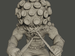 humanoid virus 0003 Modèles 3D en vedette