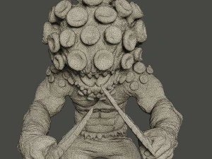 humanoid virus 0003 3D Print Model