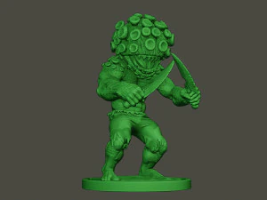 humanoid virus 0003 3D Print Model